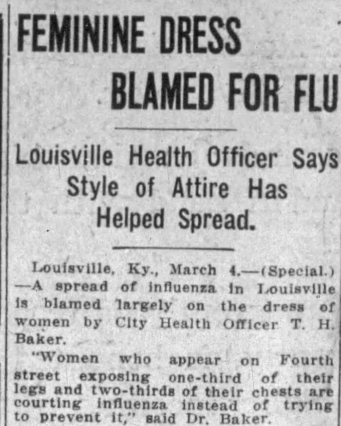 Theory About Spanish Flu From 1919