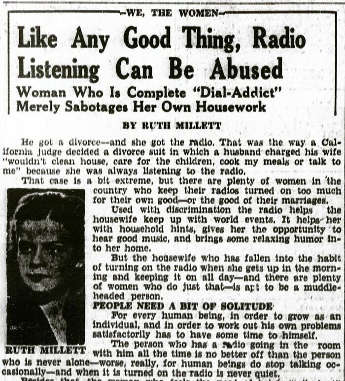 1941 Warning About ‘Radio Time’