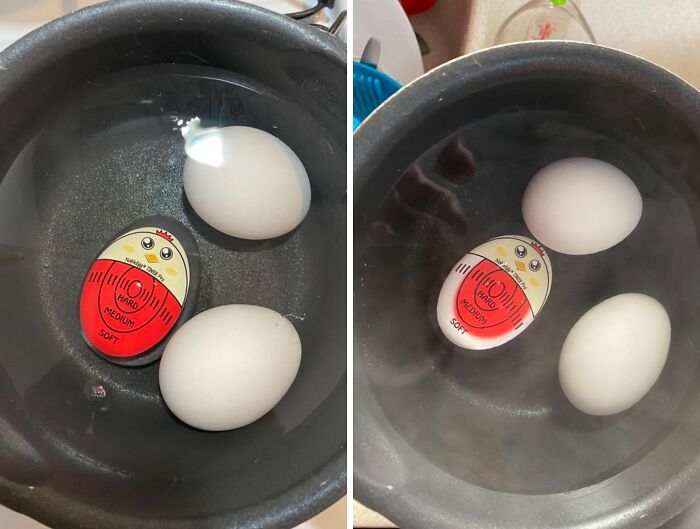 Perfect Eggs Every Time: Color-Changing Timer For Ideal Boil Levels!