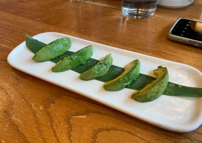 $10 Avocado Nigiri At A Sushi Restaurant