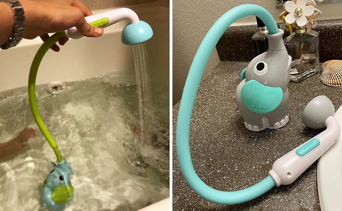 Splashy Adventures Await With The Elephant Bath Shower Head For Bubbly Fun!