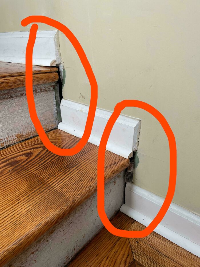 How Do I Fix This Gap In The Stairs?