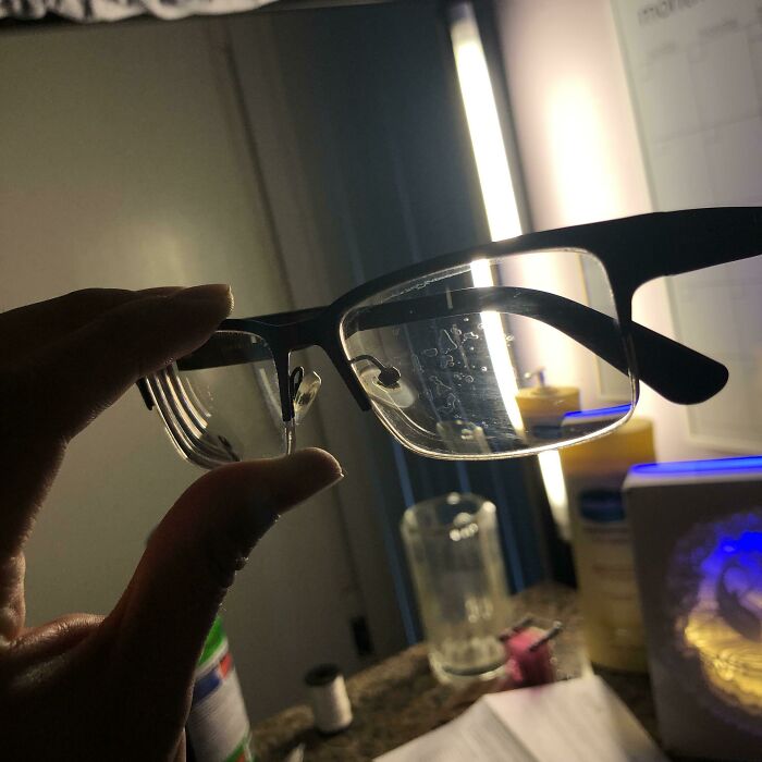 Fixing Scuff Marks On Eyeglasses?