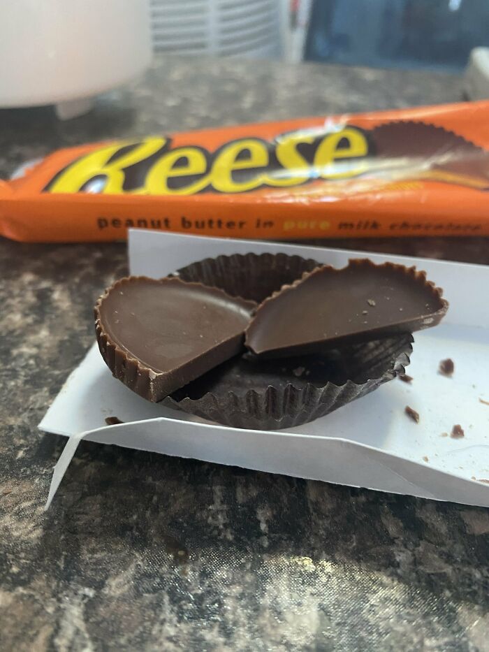 My Reese's Peanut Butter Cup Contained No Peanut Butter
