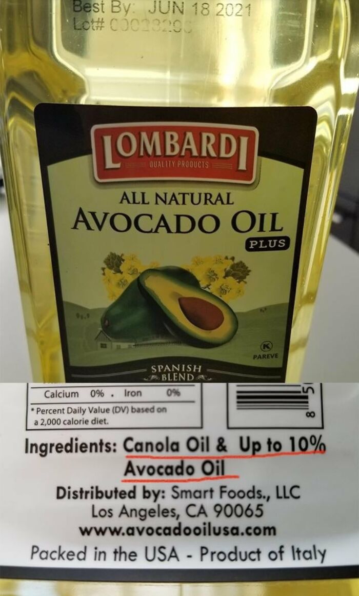 This "Avocado" Oil