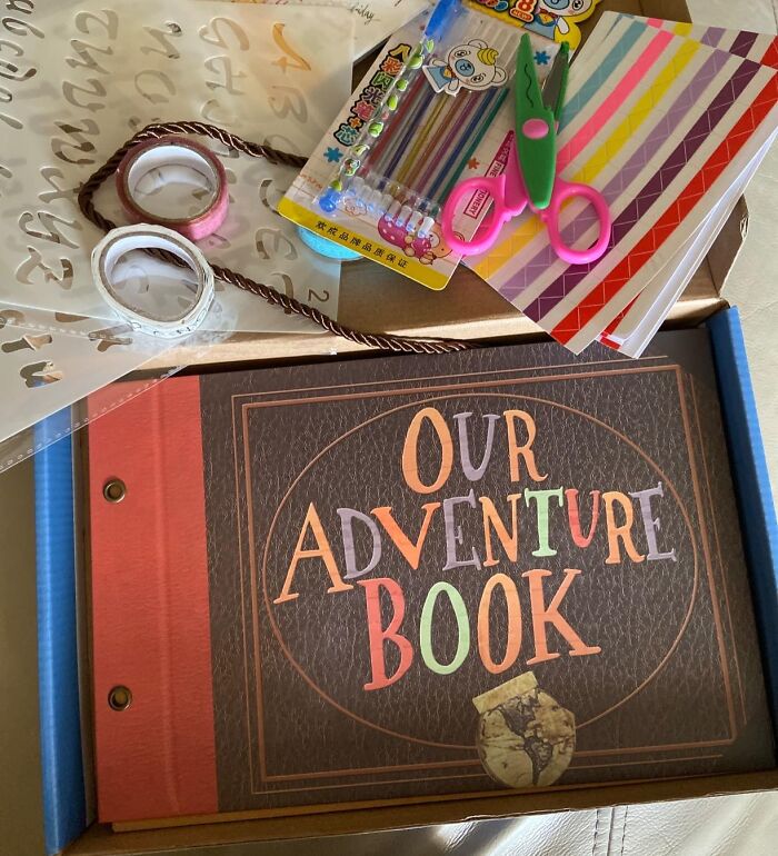Craft Memories Together: 'Our Adventure Book' Scrapbook, Perfect Birthday Surprise!