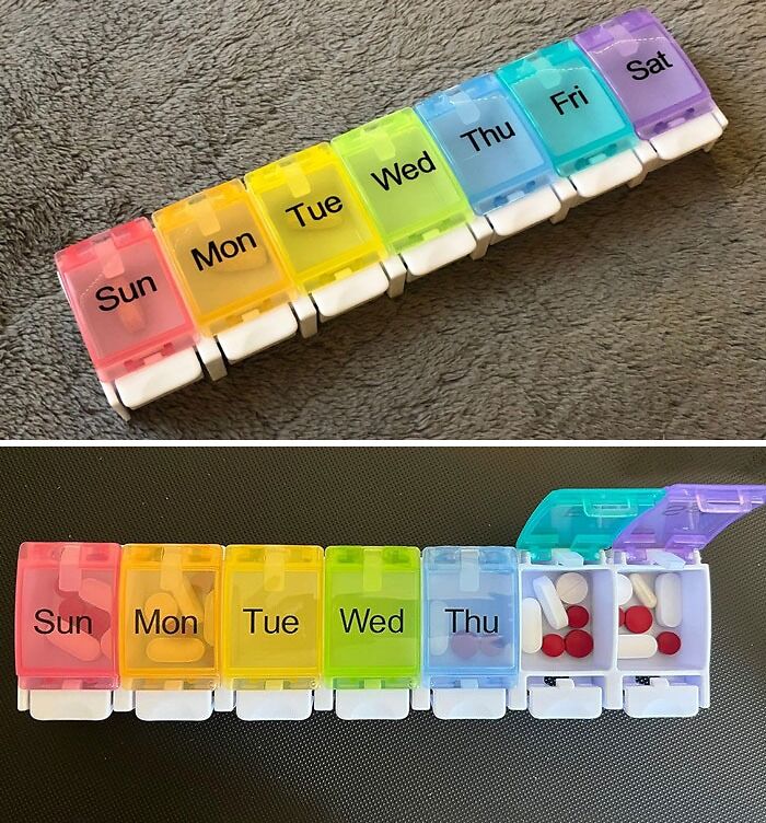 Weekly Wellness Sorted: 7-Day Pill Organizer With Roomy Compartments!