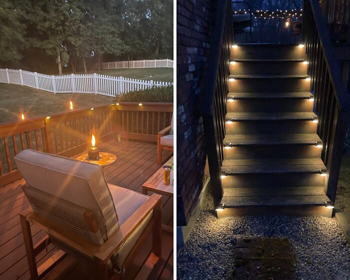 Glowing Pathways: Add Warmth With Solpex Solar Step Lights, Outdoor Pack Of 16!