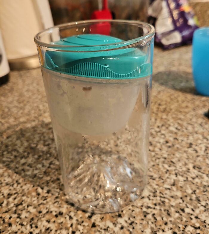 Help!! My Husband's Favorite Glass Has My Kids Yogurt Tub Wedged Into It