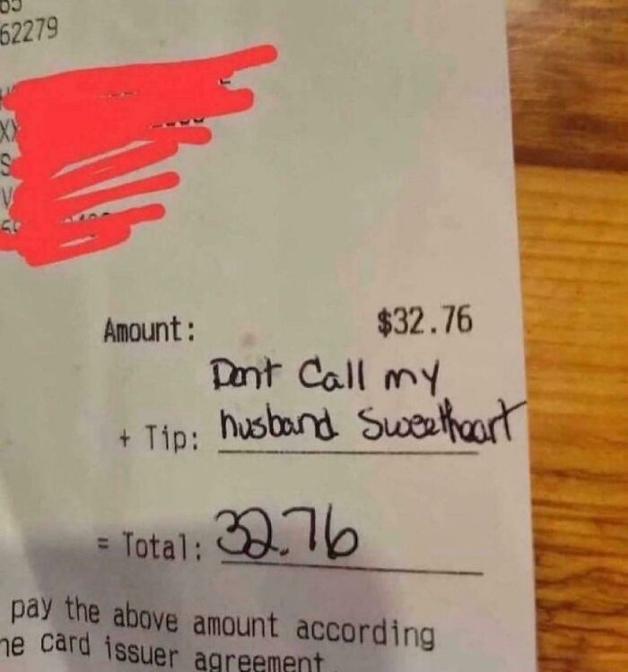 No Tip For You