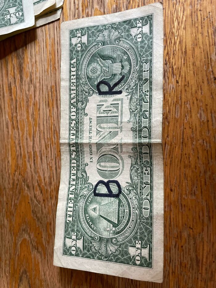 The Bill I Received Today As A Tip: