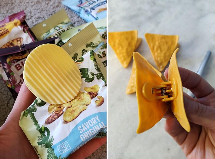 Snack Time Just Got Crunchier With These Chips Bag Clips