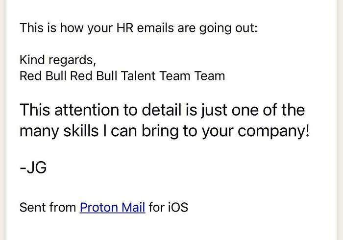 Red Bull Declined My Job Application, So I Sent This Snazzy Response