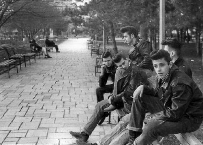 Greasers In New York City, 1950s