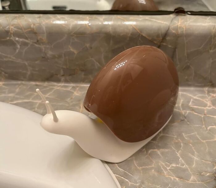 Yeah, Because Snail Soap Dispensers are The Next Logical Step. C'mon, Let's Take Handwashing Slow