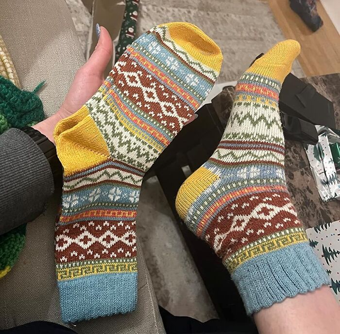 Treat Your Feet After A Long Day: Winter Soft Warm Socks For Cozy Comfort