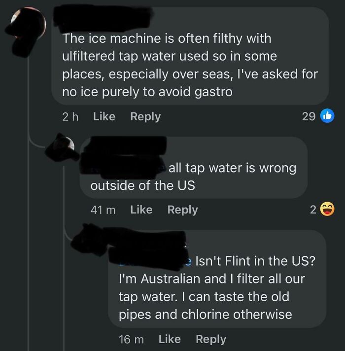 Clearly Well Travelled Patriot Comments On The Discussion Of Ice In Water
