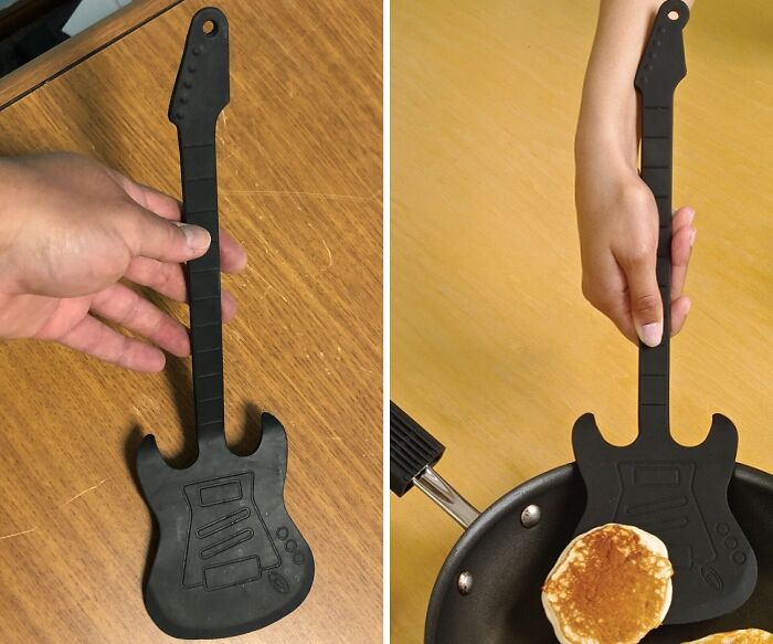 Jam While You Fry: The Flipper Guitar Spatula Adds Rhythm To Your Kitchen!