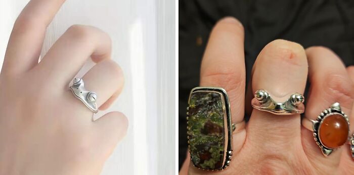 Leap Into Style: Frog Ring Hops Onto Your Fingertips