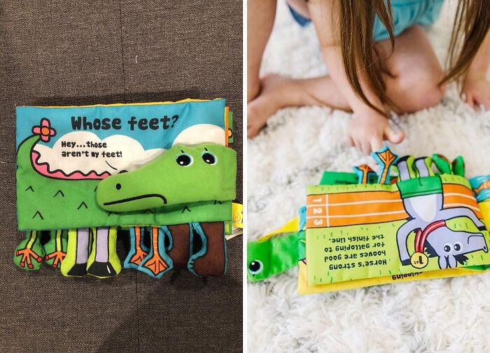 Tiny Toes Adventure: Explore 'Whose Feet?' With Melissa & Doug's Baby Book!