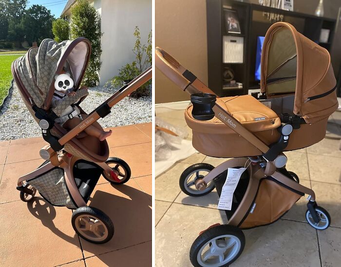 Valley Girls, Accessorize! The 'Hot Mom' Baby Stroller Isn't Just Transport, It's A Statement. #momlifebutmakeitfashion