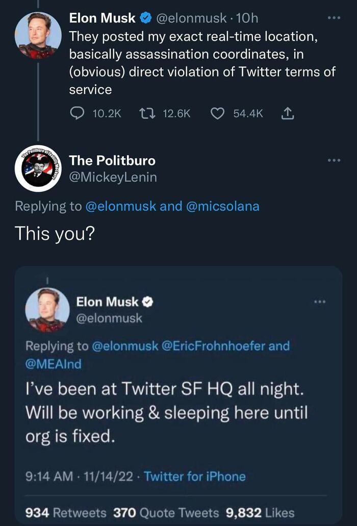 Musk Is Not Having A Good Time