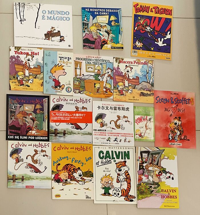 My Multilingual Calvin & Hobbes Collection