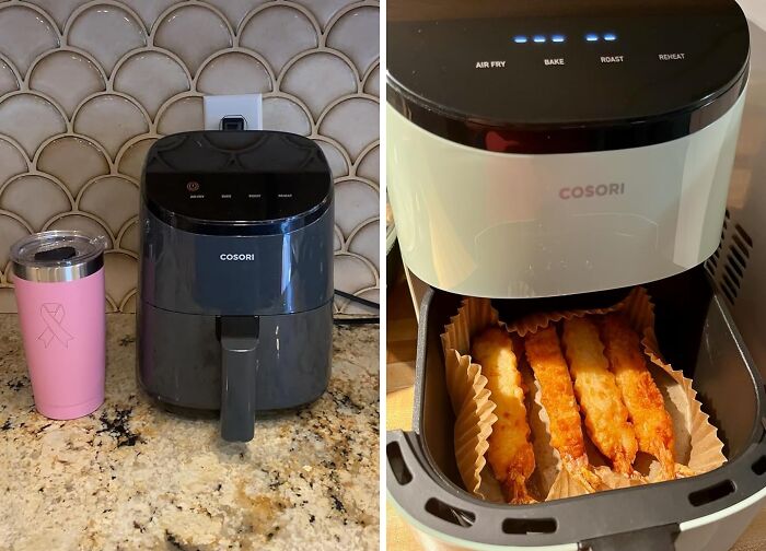 Who Needs An Oven When You've Got This Space-Saving Mini Air Fryer On Your Counter!