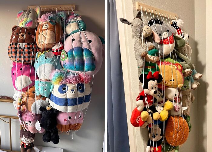 This Two-Pack Storage Hammock Is A Clever Way To Tuck Away Your Plush Pals!