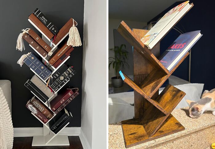 Branch Out Your Book Love With This Modern Tree Bookshelf That Turns Pages Into Small Space Storage & Decor!