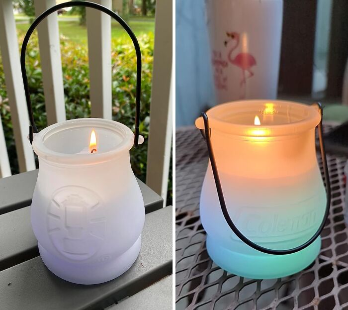 Illuminate & Repel: LED Citronella Candle Sets The Picnic Mood!