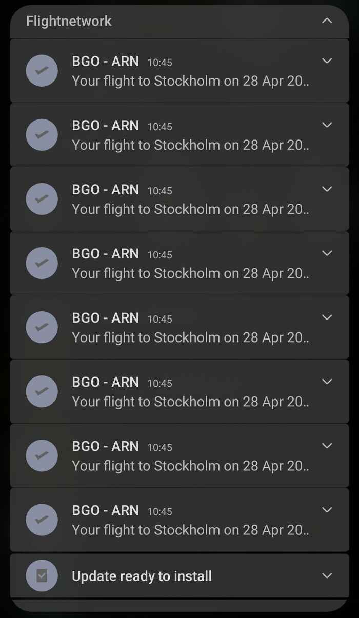 Do You Guys Think I Have A Flight To Stockholm?