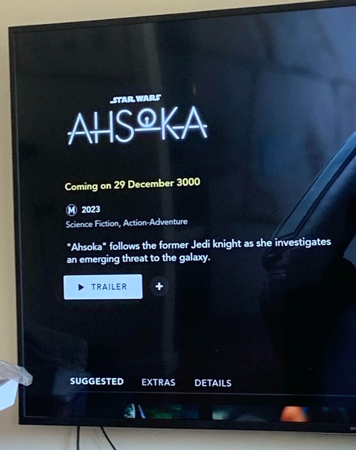 Can’t Wait For Ahsoka To Come Out In 977 Years