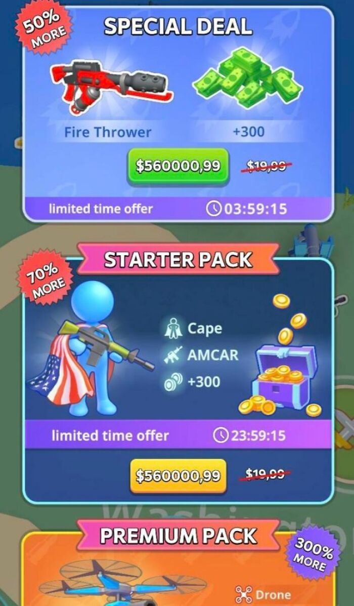 My Friend Sent Me This Screenshot From A Game He Plays. “Seems Like A Good Deal” He Said