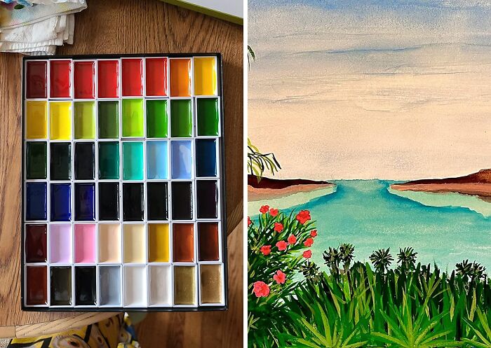 Dive Into Creativity With The Watercolor Paint Set: Your Passport To Vibrant Imagery And Artistic Expression