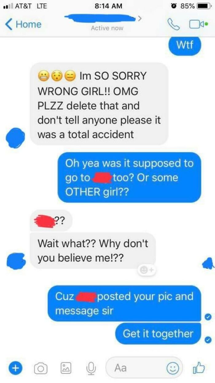 He Sent D**k Pics To A Random Bunch Of Girls