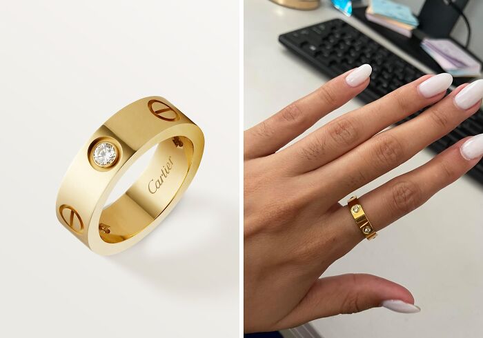 Cartier's Diamond Love Ring Or The Budget-Friendly Love Friendship Ring Zirconia Alternative?