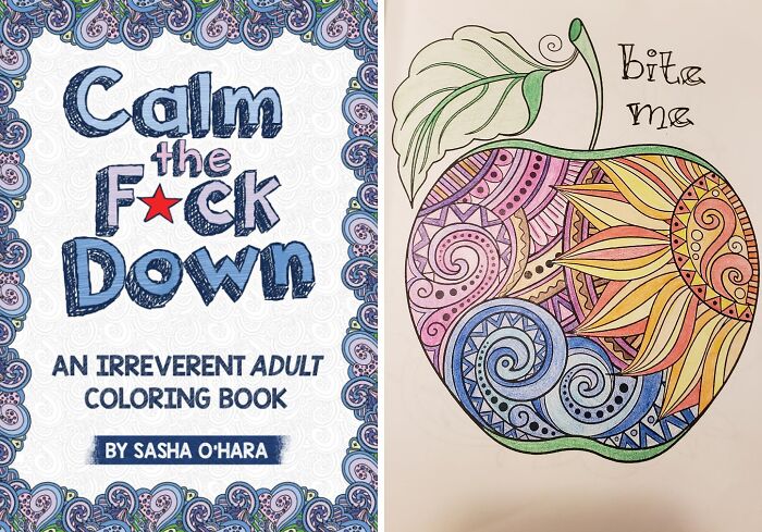 Rediscover Serenity With Calm The F*ck Down: Adult Coloring Book: Your Hilarious Escape Into Relaxation And Rejuvenation