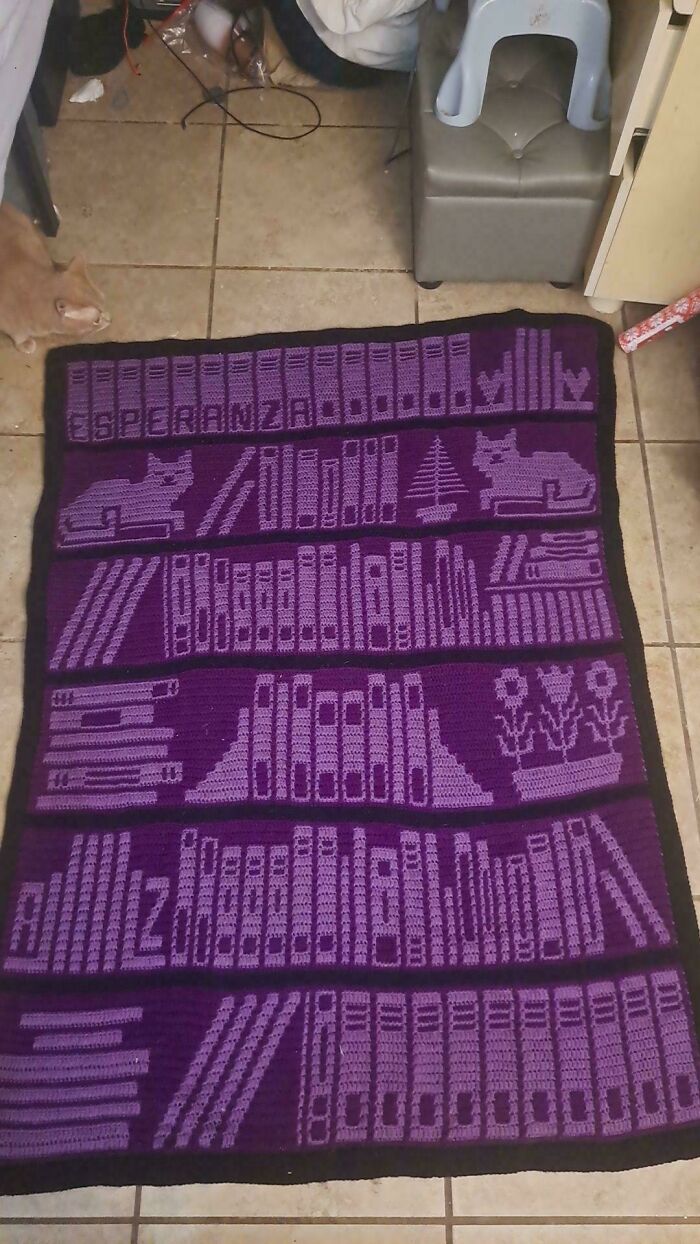 Blanket I Made For My Sister's Birthday A Couple Months Ago