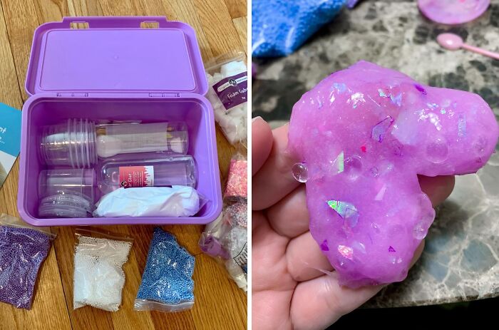 Embark On A Magical Journey With The Unicorn Slime Making Kit: Your Gateway To Sparkly, Stretchy, And Enchanting Creations