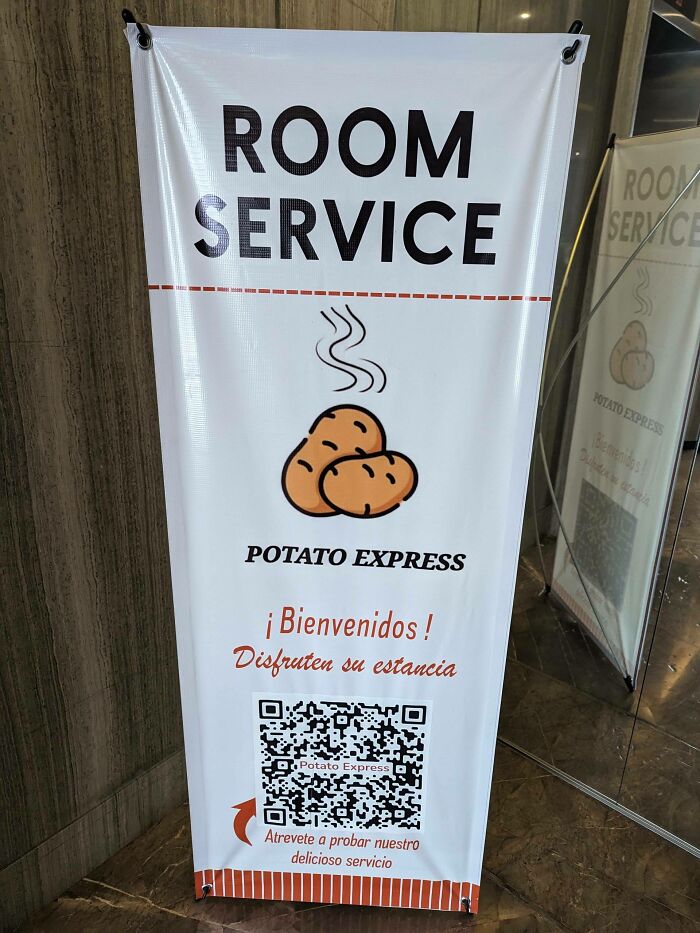 This Hotel Has Potato Express Room Service