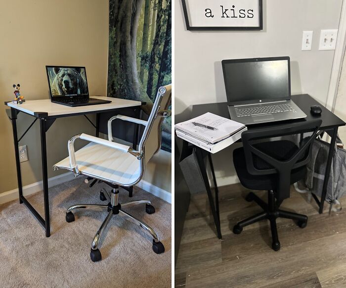 Study Smart: Portable Computer Desk Fits Perfectly In Tiny Workspaces!