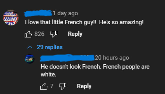 French People Can't Be Black According To This Guy