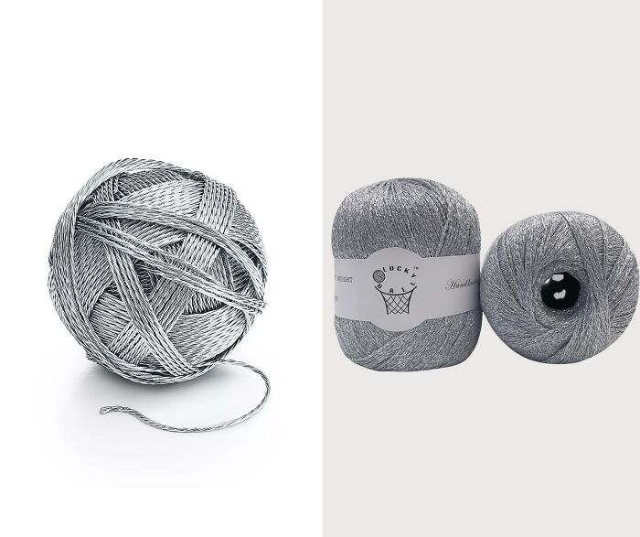 Unraveling Elegance Versus Crafting Chic Tiffany & Co's Sterling Silver Ball Of Yarn Or DIY Delight With Glitter Lurex Silver Yarn