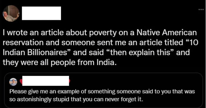 Poor Indians