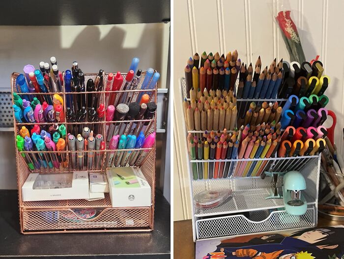 Tidy Desk, Tidy Mind: This Unique Pen Organizer Keeps Creativity Uncluttered!