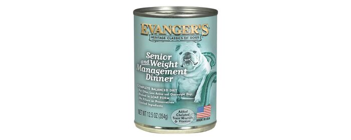 Evanger’s Heritage Classics Senior And Weight Management Dinner