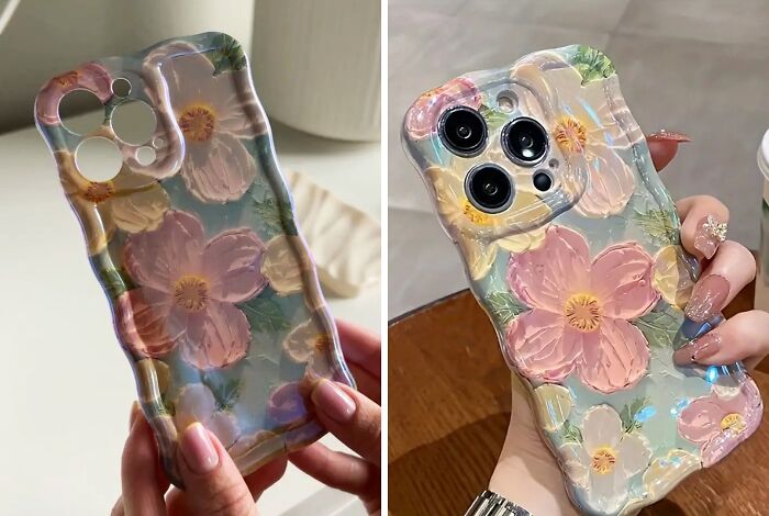Turn That Phone Into A Portable Gallery With An Oil Painting Of Flowers Phone Case 