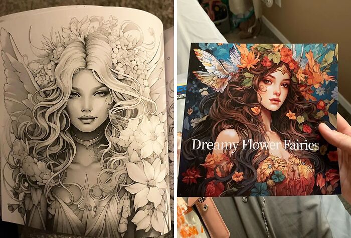 Color Your Dreams Away With The Flower Fairy Coloring Book - Thick Pages, 30 Designs, Perfect For Gifting And Magical Vibes!