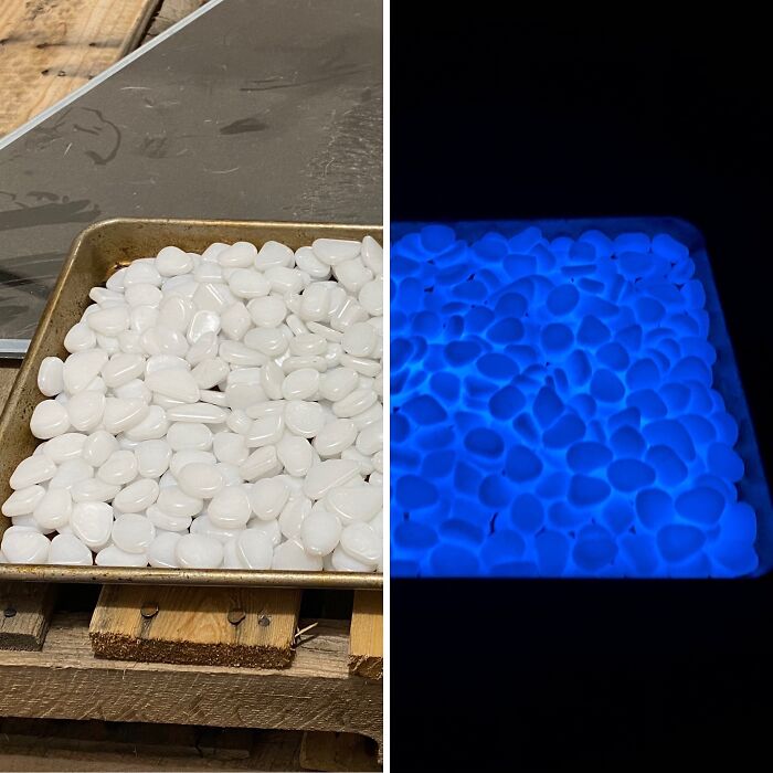 Midnight Magic: Transform Your Yard With Glowing Fish Tank Pebbles!